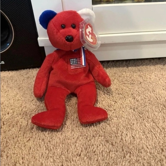 Ty Other - RARE AUTHENTIC Ty Beanie Baby
"America" 9/11 Memorial Bear